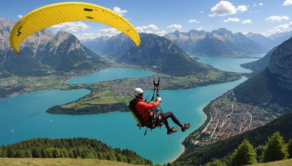 Vivez l'expérience inoubliable du saut en parapente à Annecy